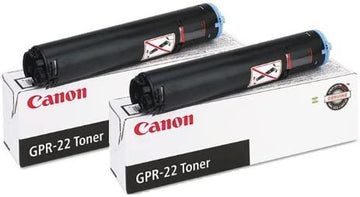 Genuine Canon 2-Pack GPR-22 (0386B003AA) Black Toner Cartridges