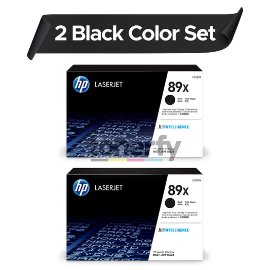 HP 2-Pack CF289X High Yield Black Toner Cartridges