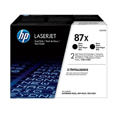Genuine HP CF287XD 87X High Yield Black Toner Cartridge 